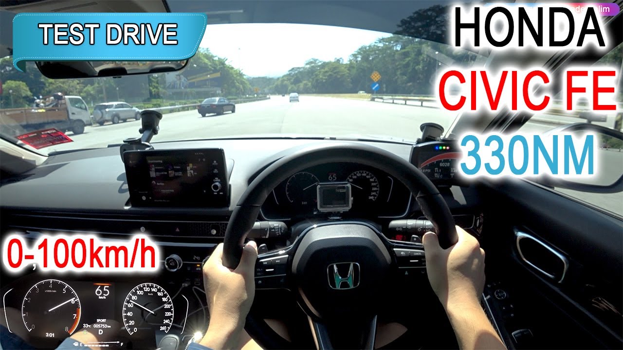 Part 1/3 | Stage 2 Honda Civic FE 1.5V 227Whp 330Nm | Malaysia #POV [Test Drive] [CC Subtitle]