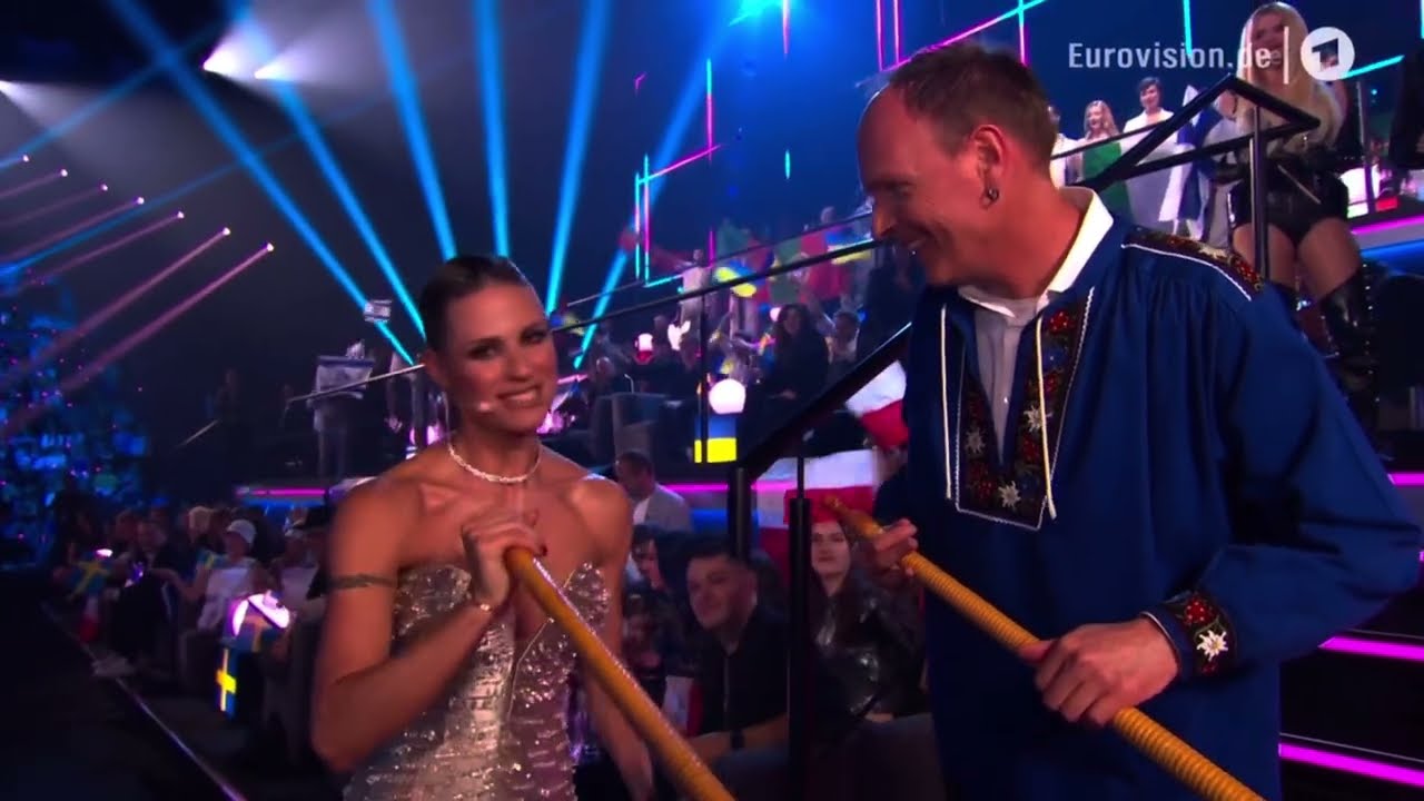 Mit dem Lochus Alphorn Quartett am ESC. Enjoy it !
