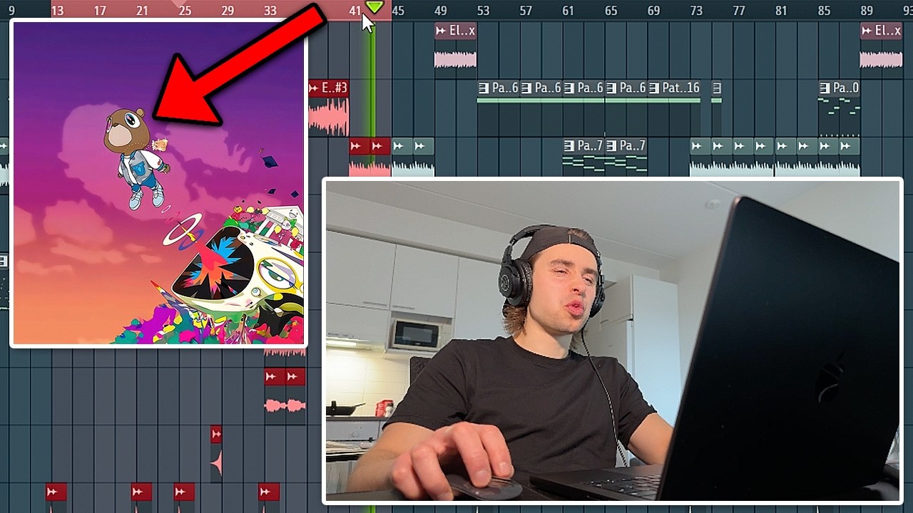 Making a Kanye West GRADUATION Type Beat | FL Studio Cookup