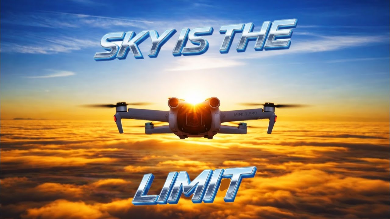Epic sunset above the clouds | High Altitude | Dji Mini 3 Pro