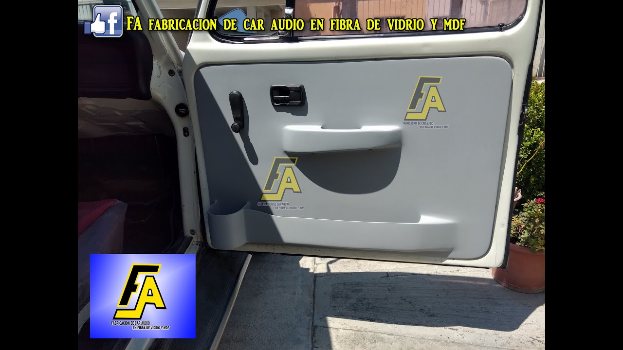 tapas de puerta para vocho  fabricadas completamente en fibra de vidrio