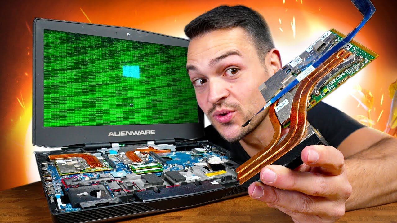 VERRÜCKT!! Dieser Alienware Laptop aus 2014 hat 2 GPUs...