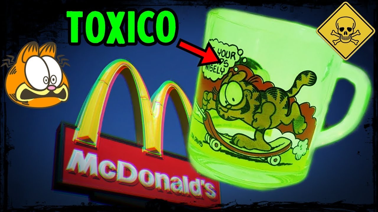 EL OSCURO DÍA que MCDONALD´S VENDIÓ VASOS TOXICOS de GARFIELD