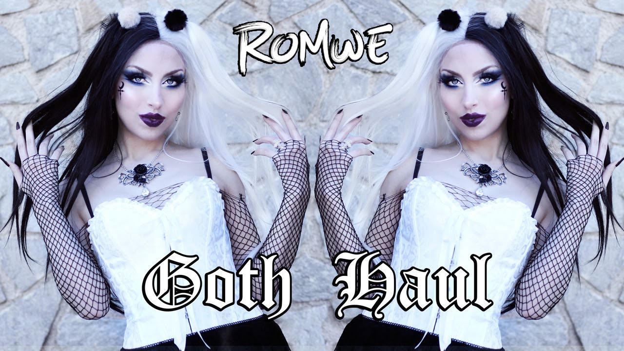 🖤GOTH / ALT TRY ON HAUL 🖤 Альтернативные наряды от Romwe | Vesmedinia