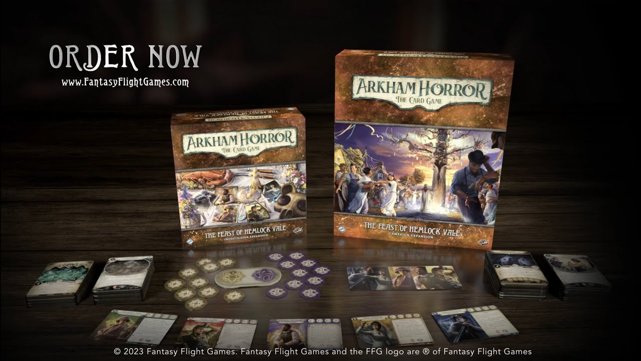 The Feast of Hemlock Vale Expansions | Arkham Horror: The Card Game