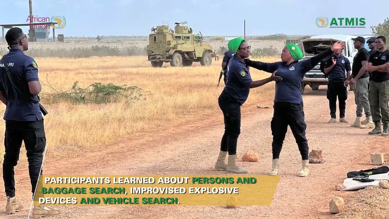 ATMIS Police officers trained on security screening