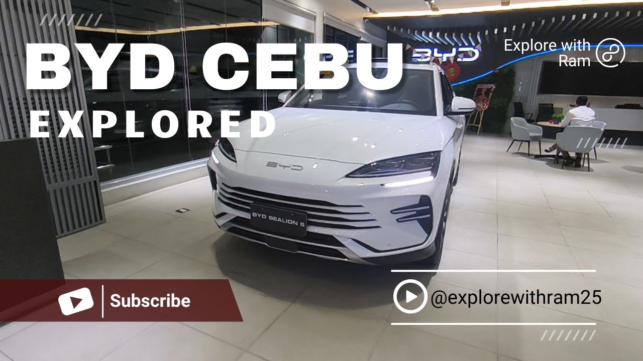 BYD Cebu Showroom Explored