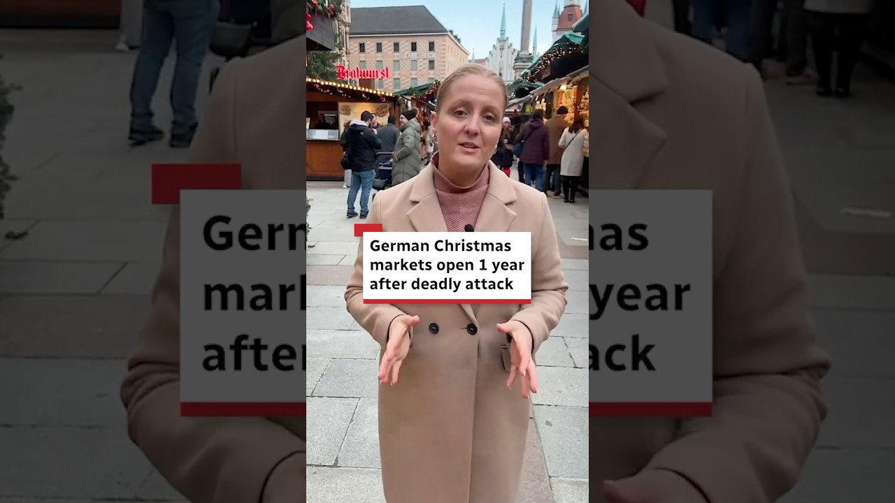 German Christmas markets open 1 year after deadly attack