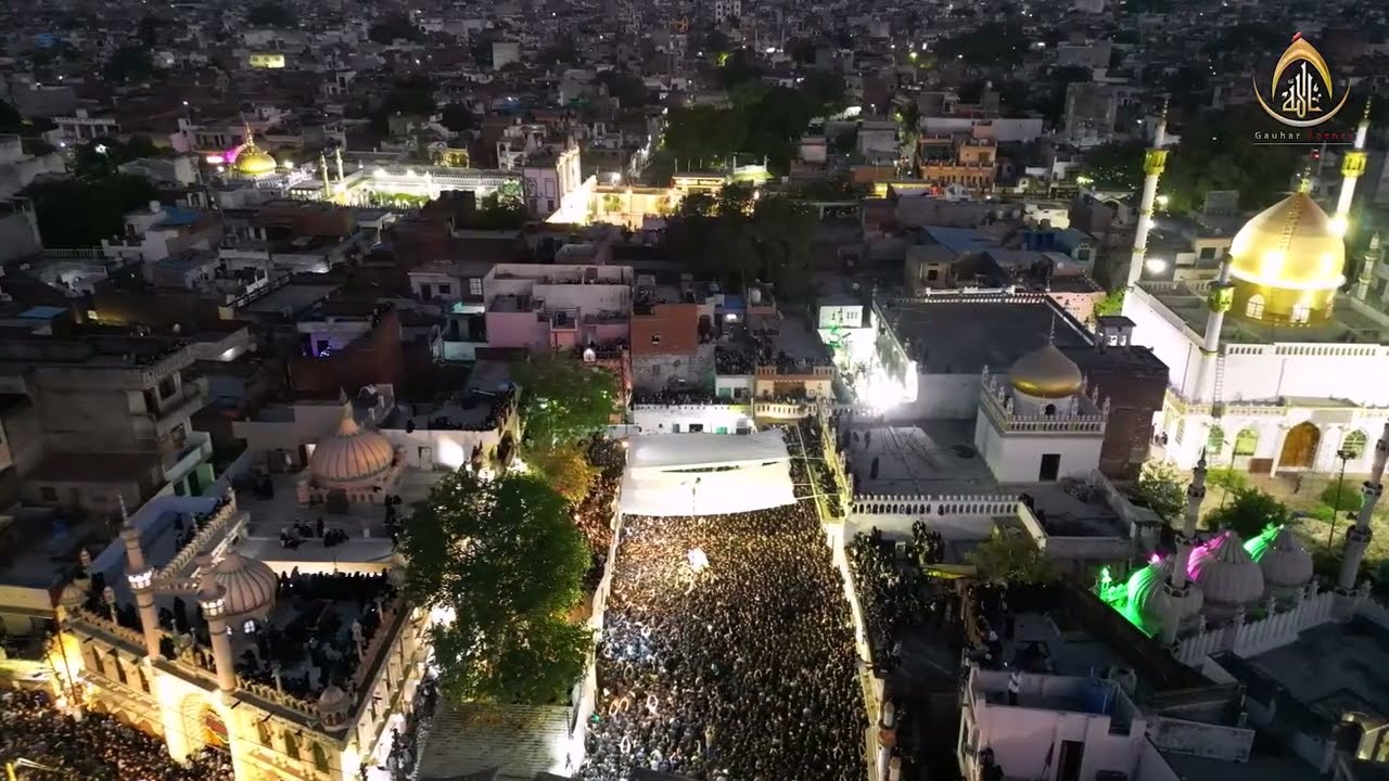 Drone View | 21 Ramzan Lucknow 2024 | Taboot Imam Ali | New Najaf, Lucknow | India