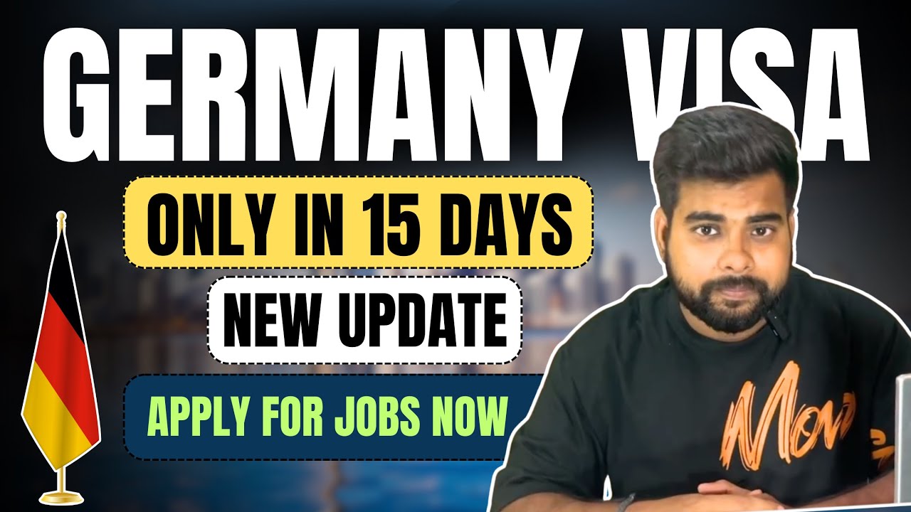 Germany Visa Update 2025 | Visa in Just 14 Days for Indian Workers #germanyvisa 
