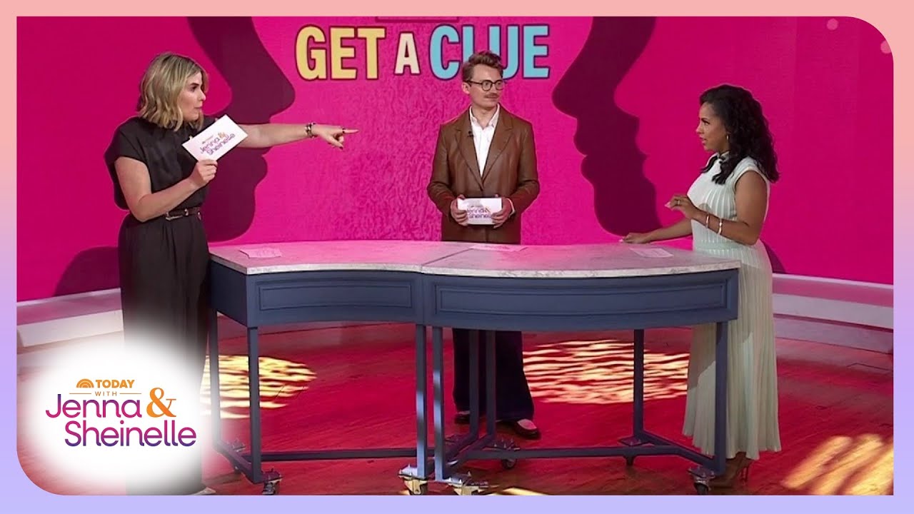 See Jenna and Sheinelle Team up for a Game of ‘Get a Clue'