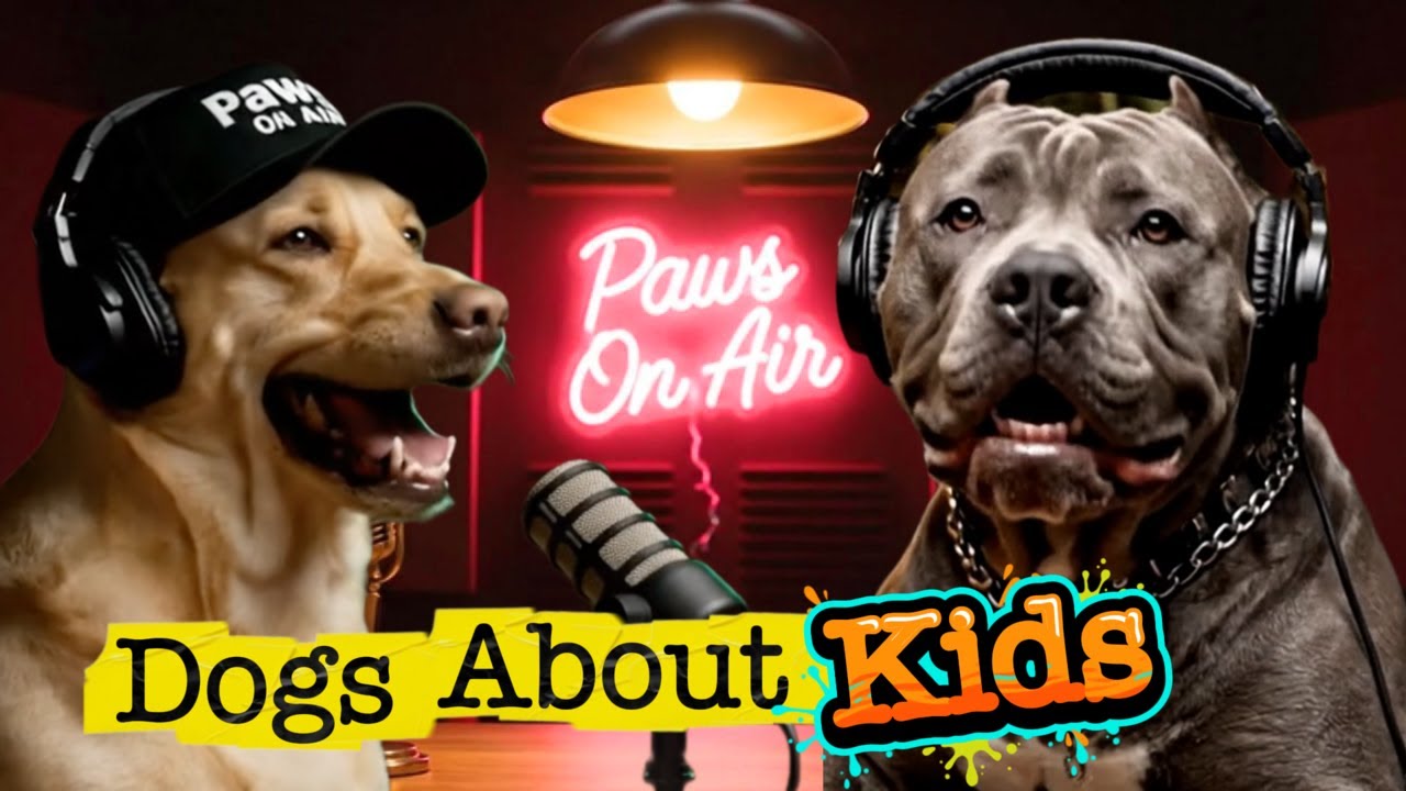 What Dogs REALLY Think About Kids | Funny Dog Podcast | Paws On Air