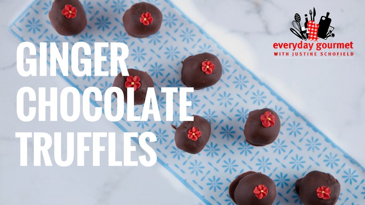Ginger and Chocolate Truffles | Everyday Gourmet S7 E32