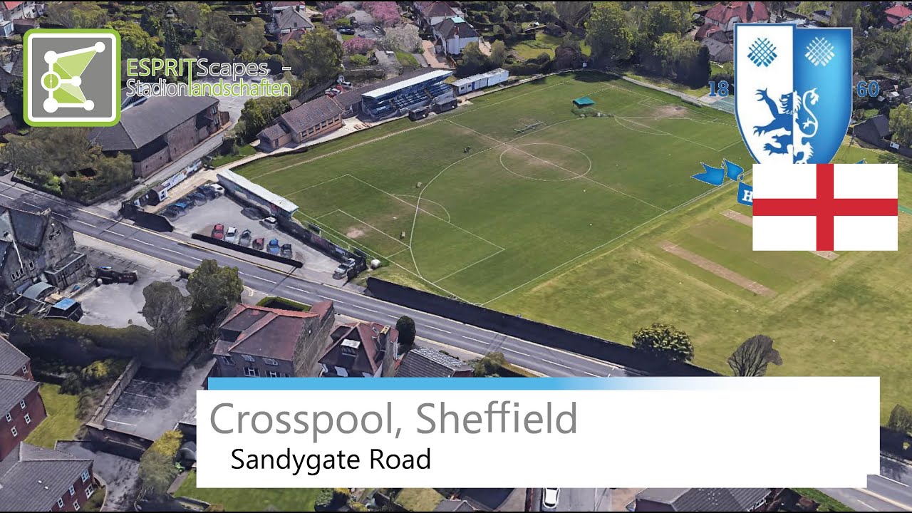 Sandygate Road | Hallam F.C. | Google Earth | 2018