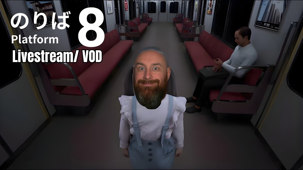 I'm Playing Platform 8 Can I SURVIVE the Endless Japanese Subway Nightmare?