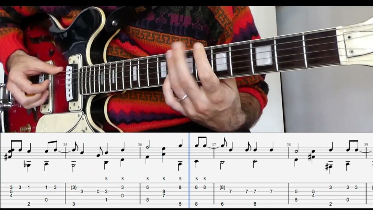 Navidad Negra (solo electric guitar arrangement)