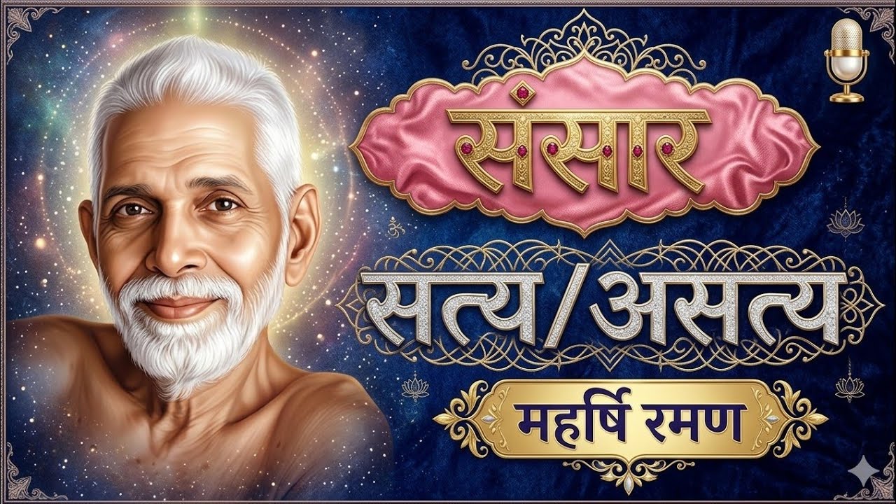 संसार क्या है महर्षि रमण सत्य या असत्य..... ऑडियो बुक 