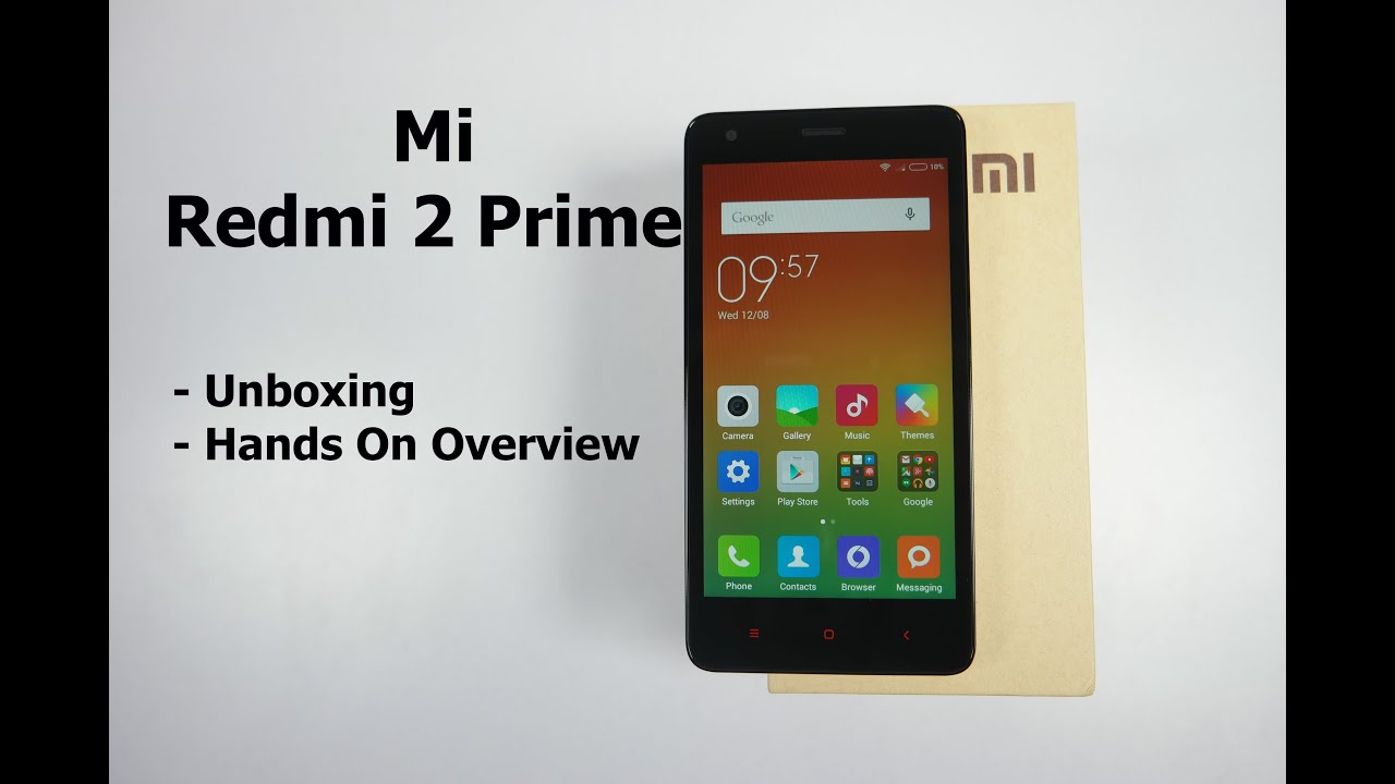 Xiaomi Redmi 2 Prime Unboxing and Hands On Overview | AllAboutTechnologies