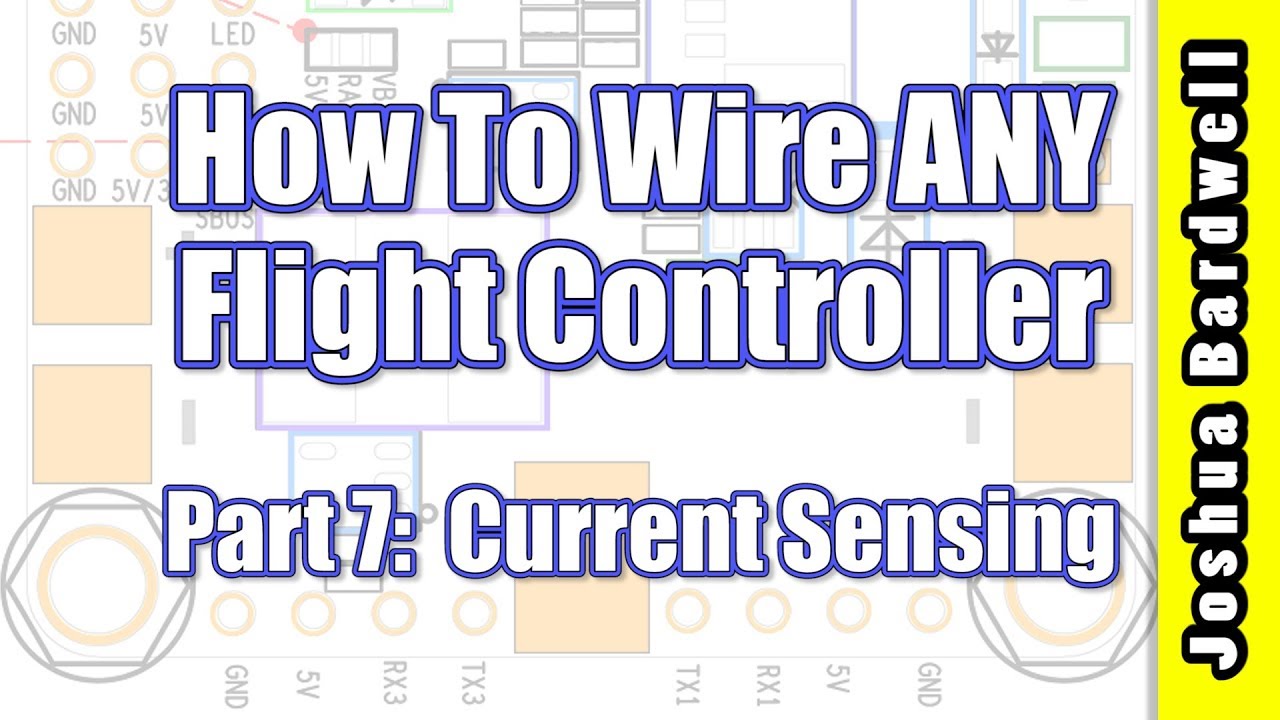 Flight Controller Wiring For Beginners - Part 7 - Current Sensing