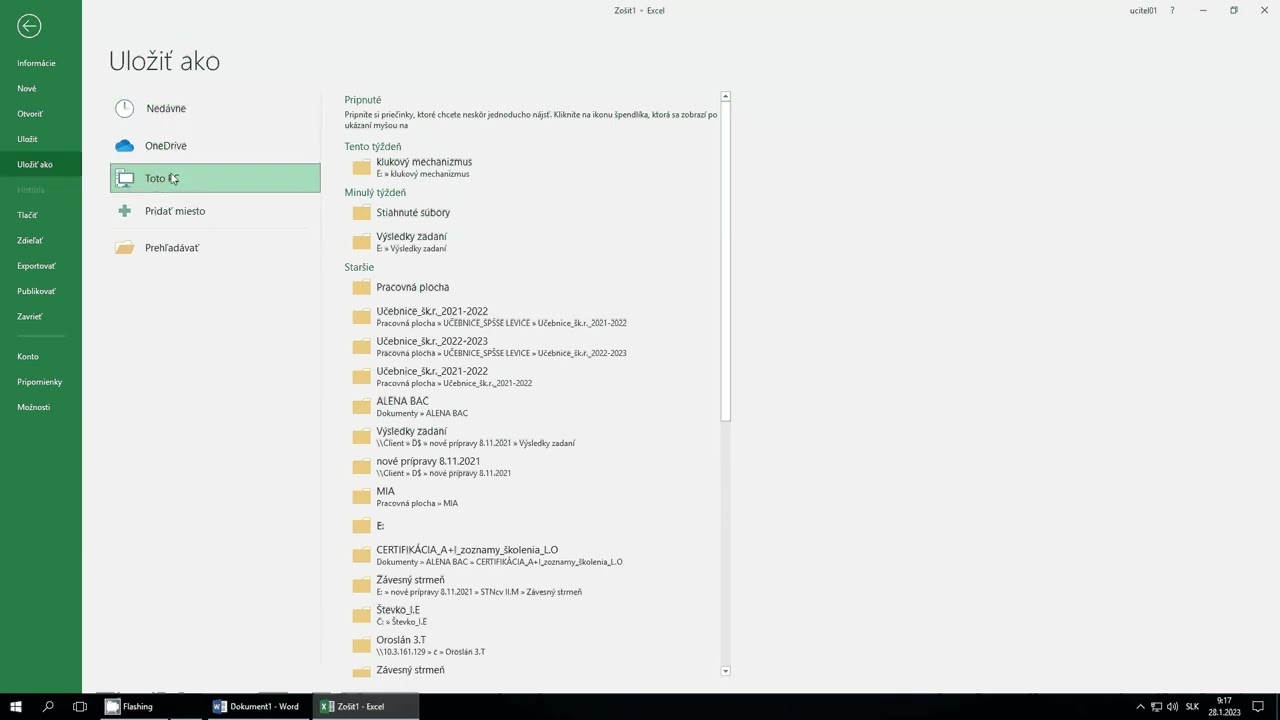Microsoft Word: hromadná korešpondencia