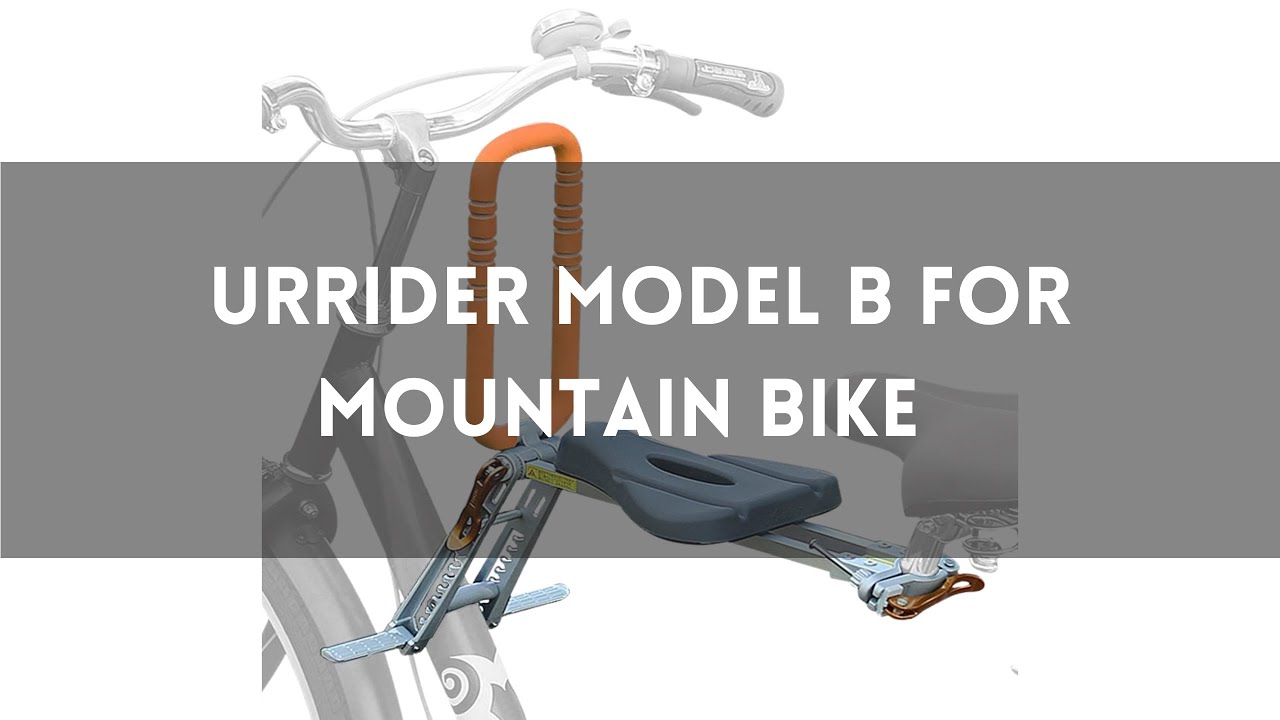Urrider Model B MTB City Bikes Foldable Kids Child Seat Bike Saddle Children Baby Chair Guide