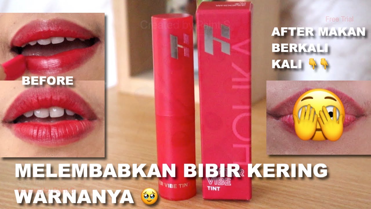 HOLIKA HOLIKA WATER VIBE TINT | KAYAK LIP BALM TAPI ADA WARNANYA + TAHAN LAMA ? | Maria Soelisty