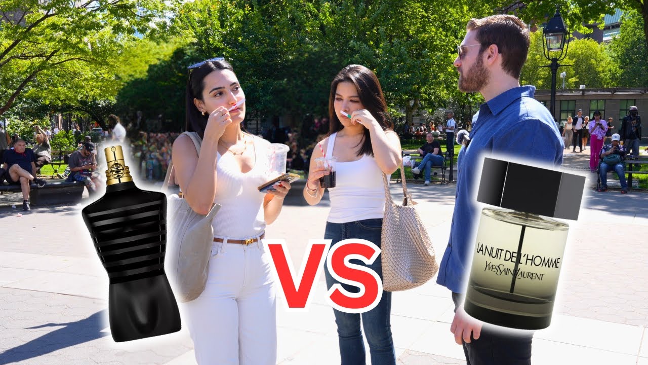 Jean Paul Gaultier Le Male Le Parfum vs YSL La Nuit De L'Homme (Fragrance Battle Womens Reactions)
