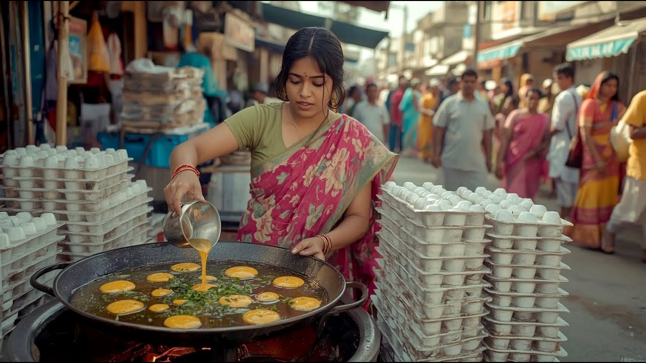 HARDWORKING GIRL SELLING PARATHA'S ON THE ROADSIDE | CHEESE & POTATO PARATHA 