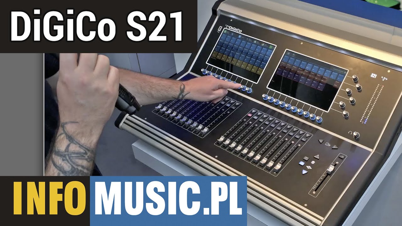 DiGiCo S21 - Nowa konsoleta z premierą na Prolight+Sound 2015