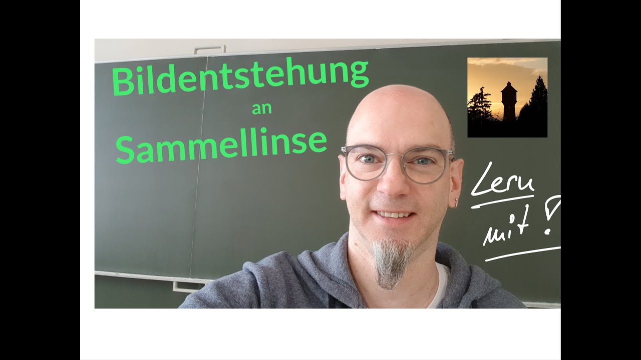 Bildentstehung an Sammellinse