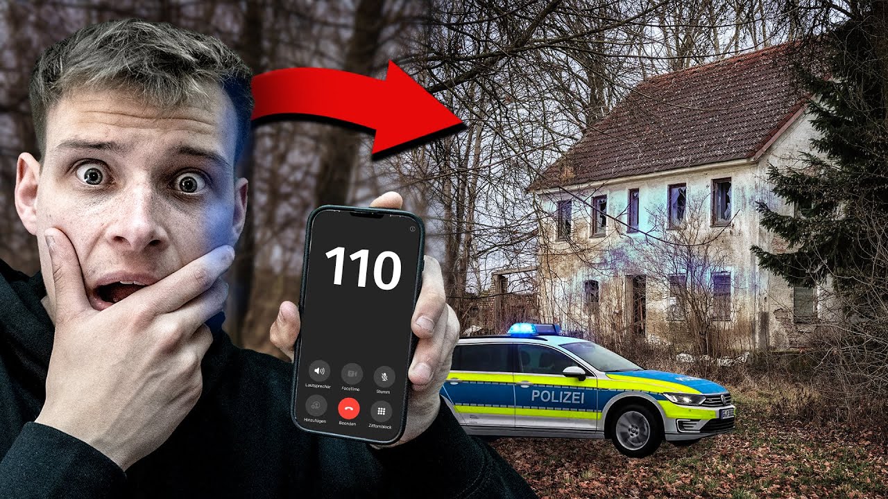 STROM AN und POLIZEI gerufen! LOST PLACE Erkundung ESKALIERT! 🚨