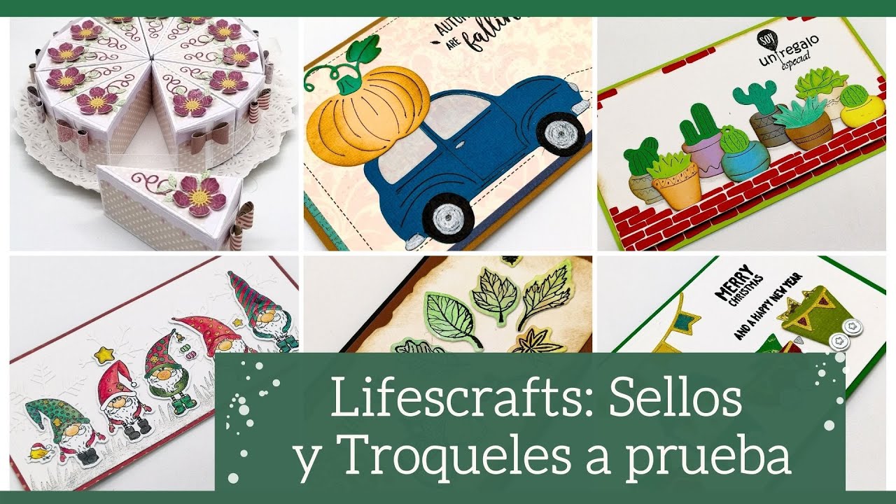 LIFESCRAFTS: PROBAMOS SELLOS Y TROQUELES | LLUNA NOVA SCRAP