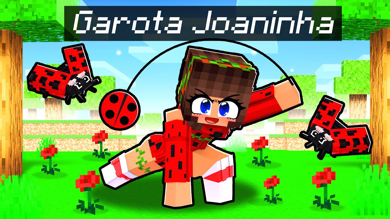 JOGANDO como GAROTA JOANINHA no Minecraft ◂Miika▸