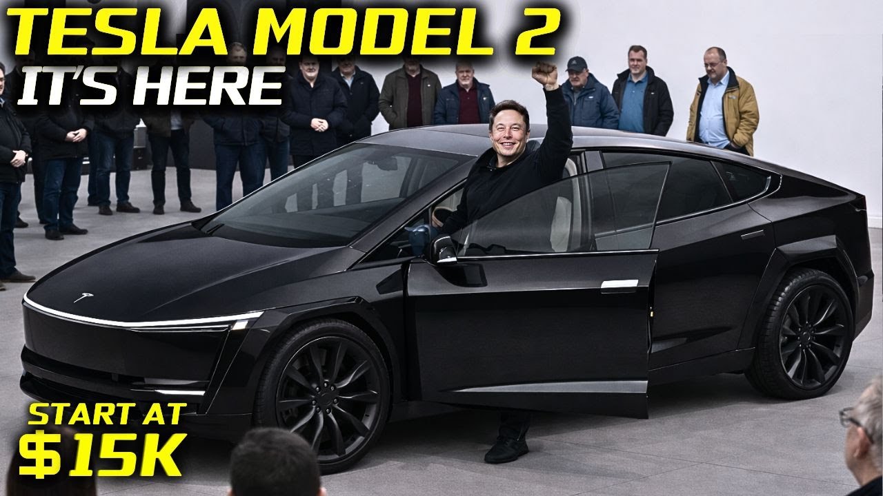 JUŻ JEST: Nowa Tesla Model 2 Senior Edition OD 15 tys. dolar&oacute;w &ndash; szybkie ładowanie o mocy 280 kW,...