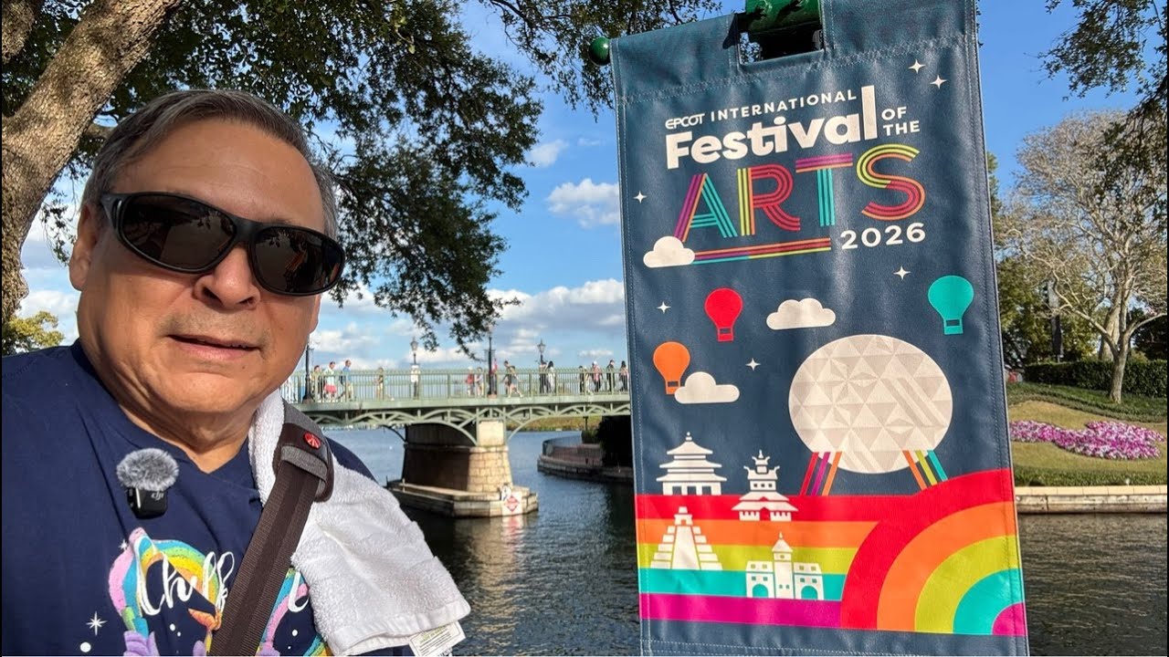Epcot's Festival of the Arts is closing soon.  Iggy is On the Spot on its last days.