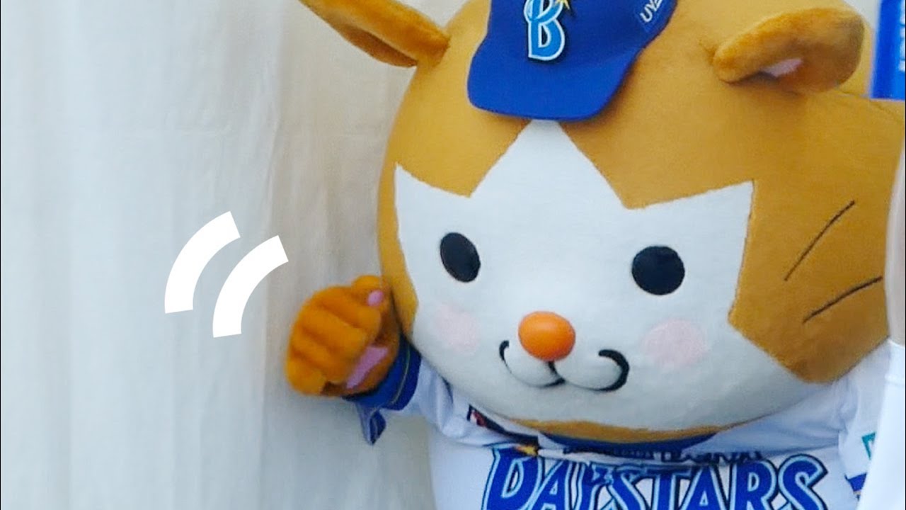 かわいすぎた！音楽に合わせてノリノリなスターマン🐹【横浜DeNAベイスターズ 2025/8/31】