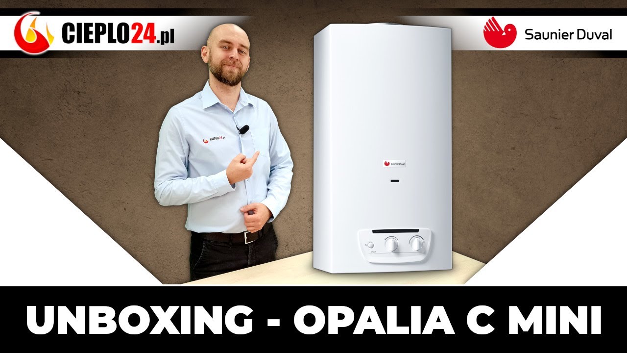 Unboxing: Opalia C Mini 114/1 – nowa odsłona popularnej termy gazowej Saunier Duval! 🔥 | cieplo24