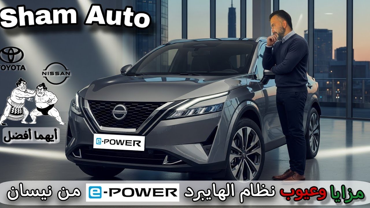 عيوب ومزايا نظام الهايبرد من نيسان اي باوار e power .. مكوناته وأعطاله .. وهل هو أفضل أم تويوتا