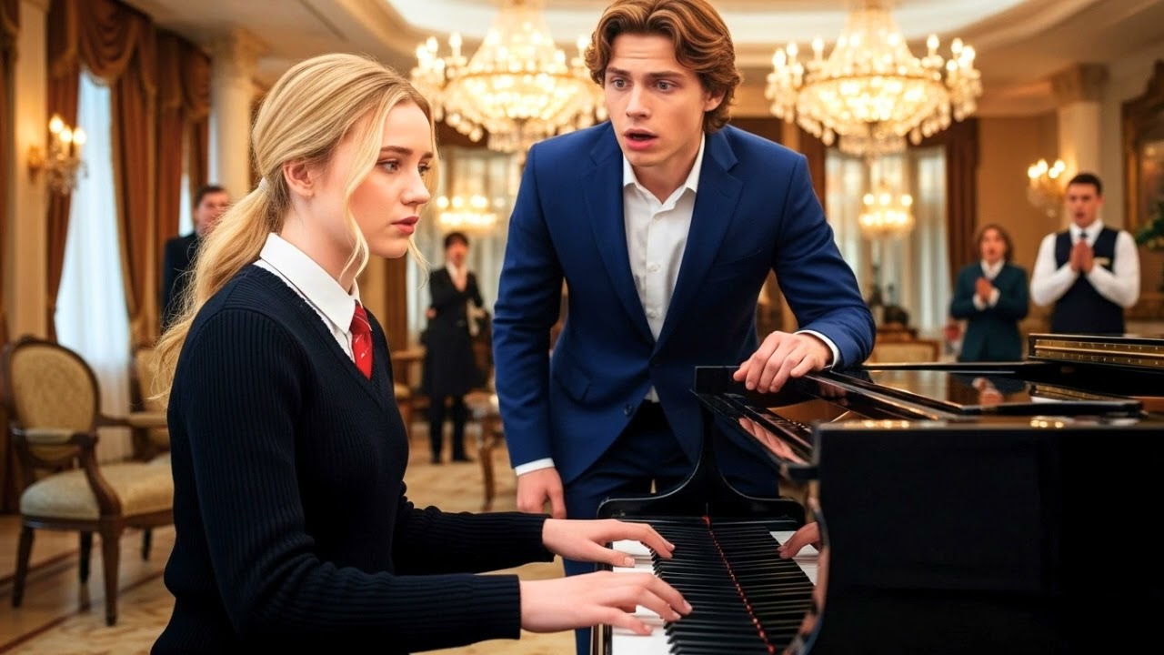 Play This Chopin and I’ll Give You $1M” Laughed The Billionaire’s Son, The Maid’s Daughter Froze Him