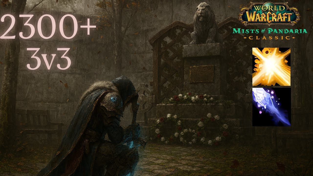 WoW MoP Classic Holy Paladin PvP – Holy/Mage 2v2 2300+  (Ep. 2)
