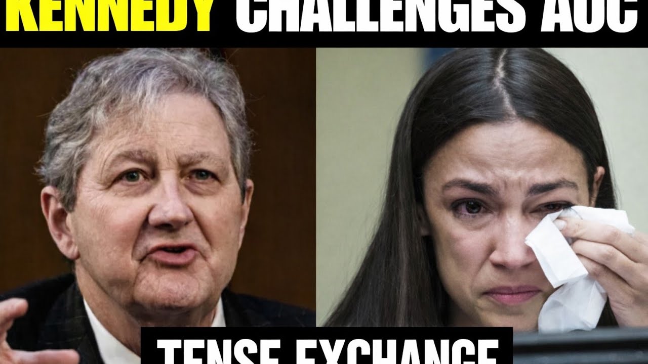 &ldquo;John Kennedy Questions Alexandria Ocasio-Cortez During Key Discussion on National TV