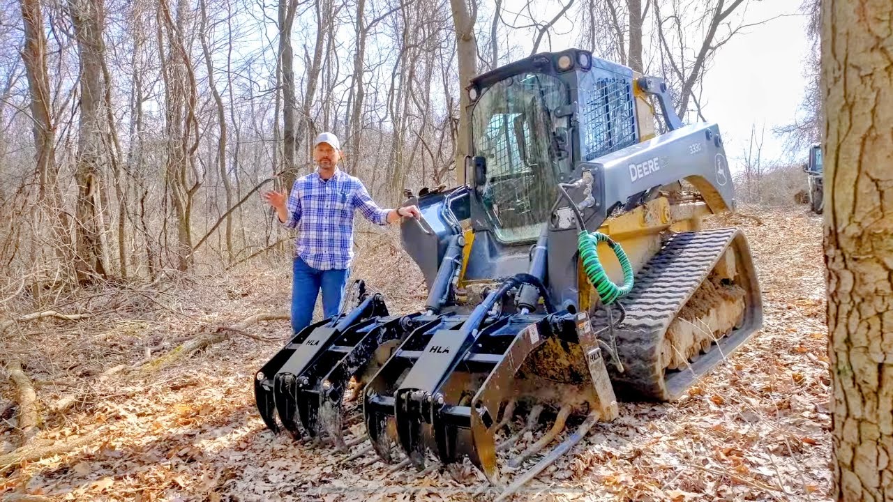 HEAVIEST DUTY GRAPPLE WE SELL, FITS TRACTORS & SKID STEERS 🚜