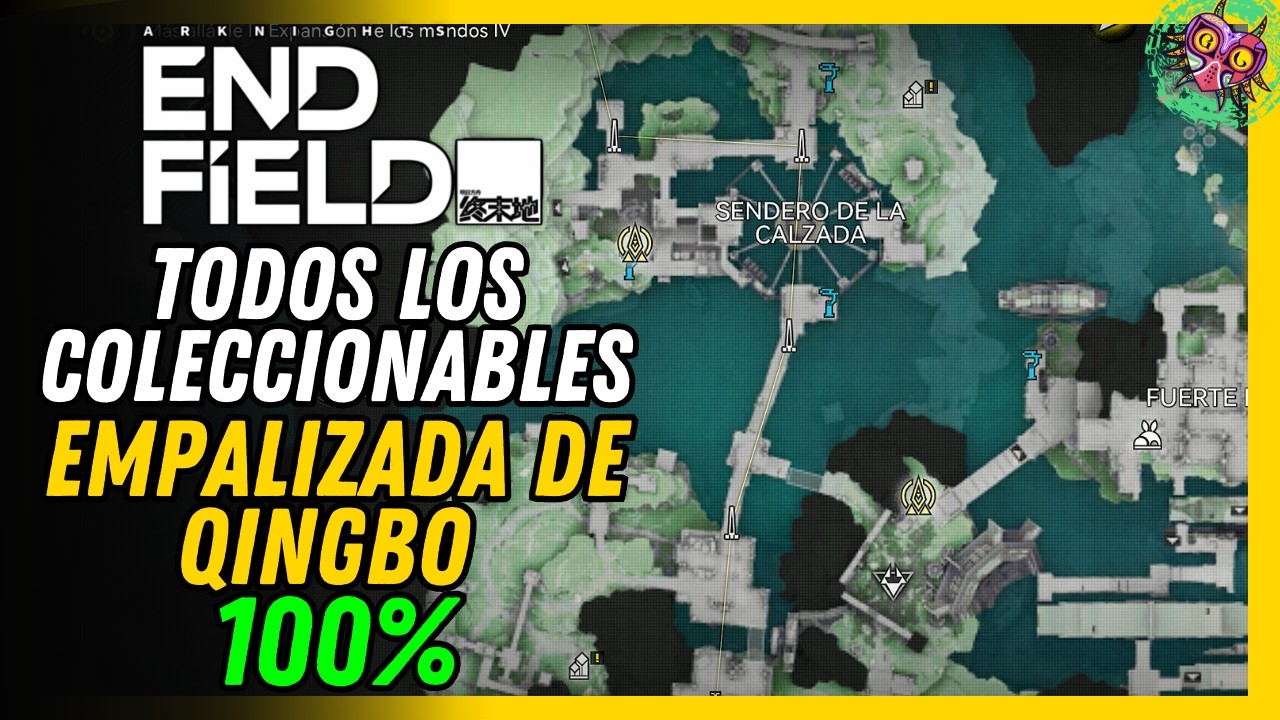 Empalizada De Qingbo – Todos Los Coleccionables Arknights Endfield 💯 Guía 100% 🏆