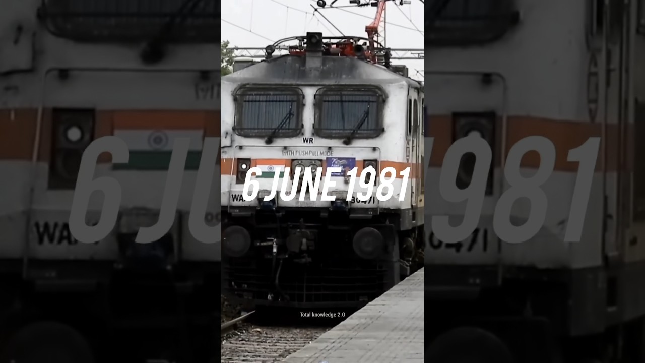 The 1981 Train Accident: The Most Horrific Incident in the History of Indian Railways?🥹#indianrai...
