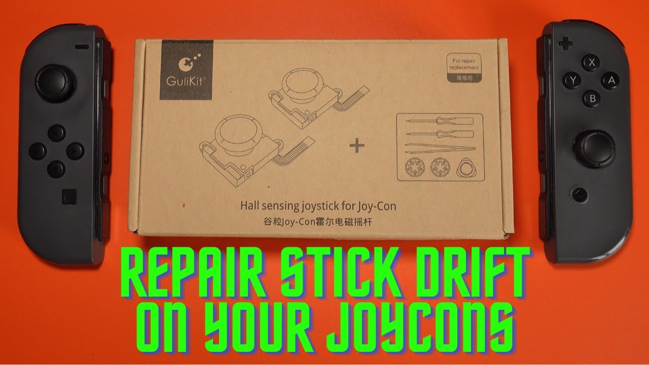 Repairing Joycon Stick Drift with Gulikit Hall Sensing Joysticks