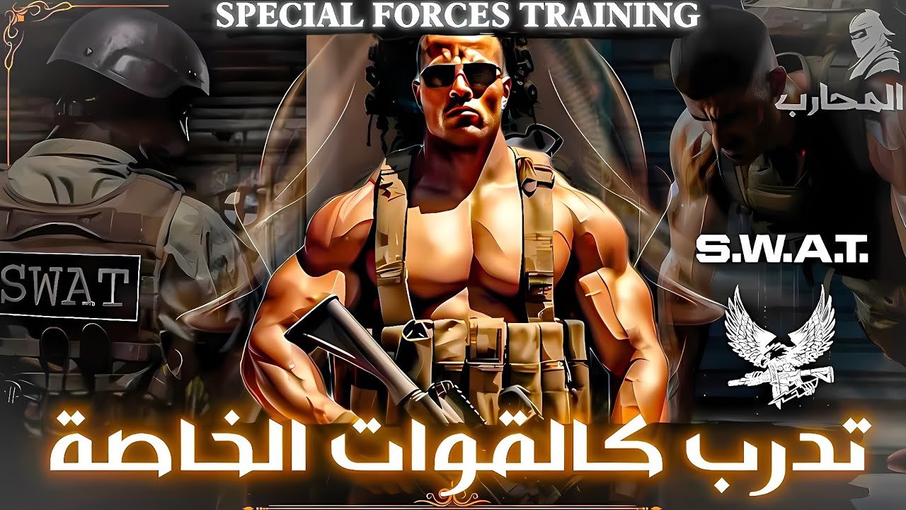 تدريبات عسكرية للقوات الخاصة ⚡ سترفع قوتك الى مستوى رهيب !|SWAT TRAINING 🔥