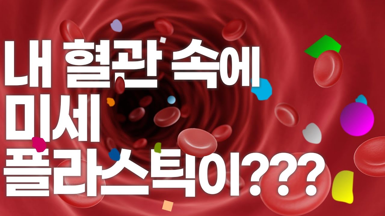 아니 !!! 내 혈액 속에 미세플라스틱이????