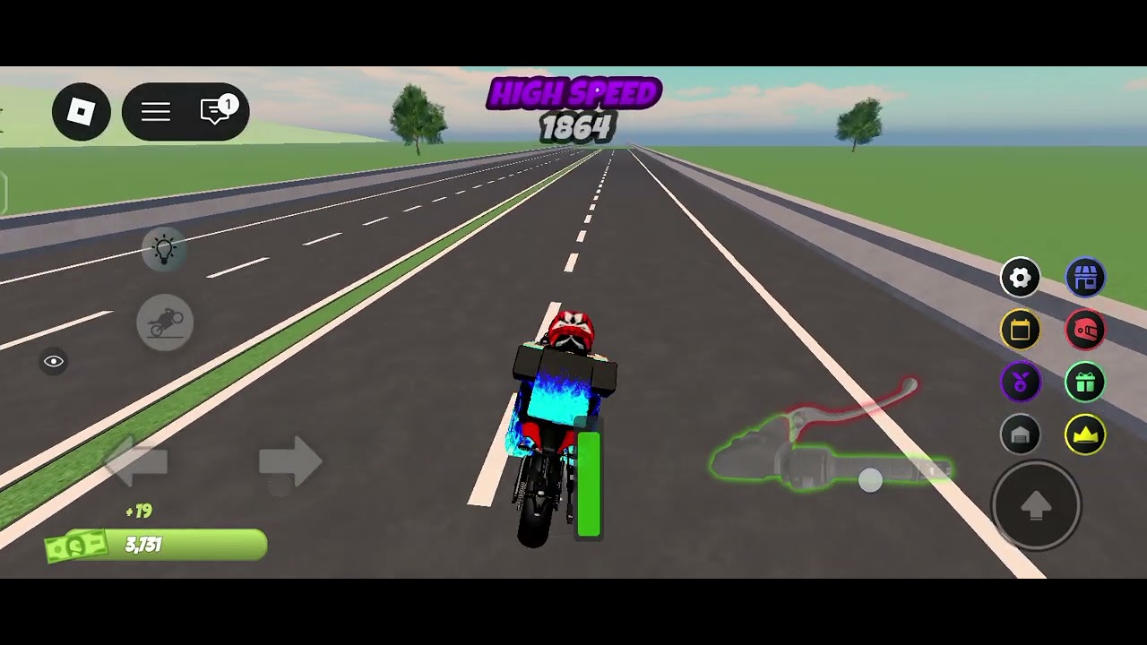 Riding a bike until I make it to the end     (Stay to find out if I made it or not