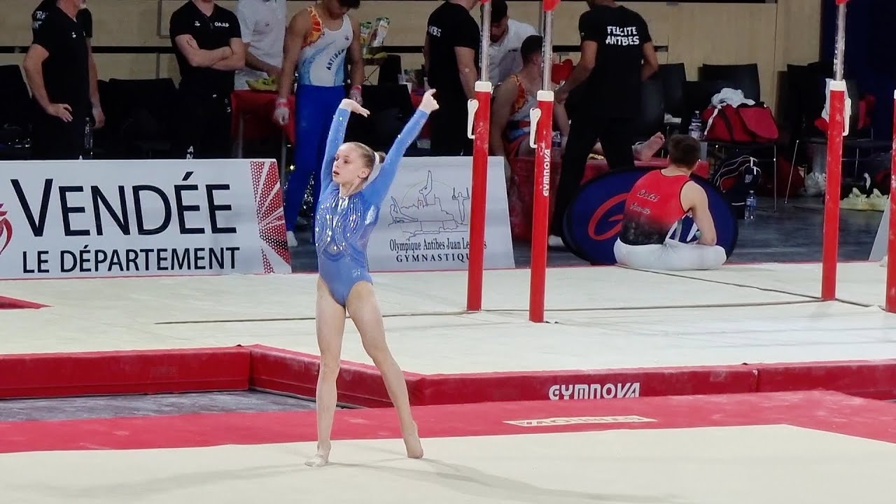 Elena Colas 🇫🇷 12 Year-old - Sol - Huge Difficulty Floor - Avoine Gym - Finale Top 12 2022