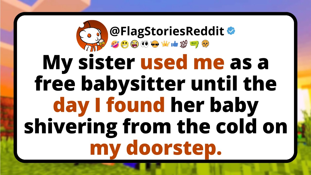 My sister used me as a free babysitter until the day I found her baby shivering from the cold...